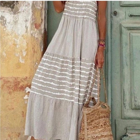 Source Unknown Dresses & Skirts - Cute summer maxi dress, Size Small